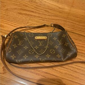 Louis Vuitton Eva Monogram Crossbody Bag authentic used